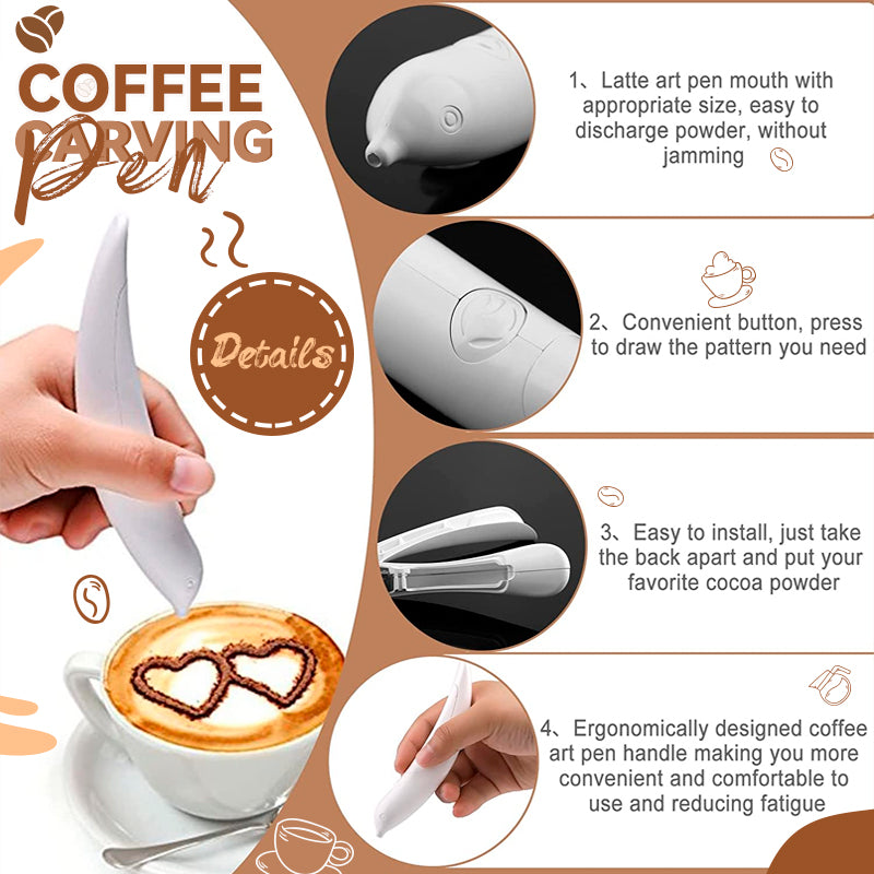 Coffee Carving Pen