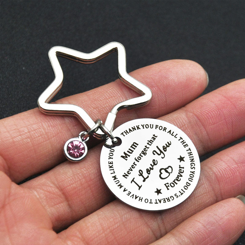 Mother's Day Gift Star Keychain