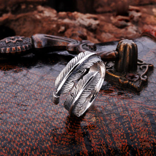 Folbom - Feather Adjustable Ring