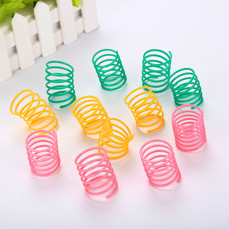 Colorful Spring Cat Toy (30 Pcs)