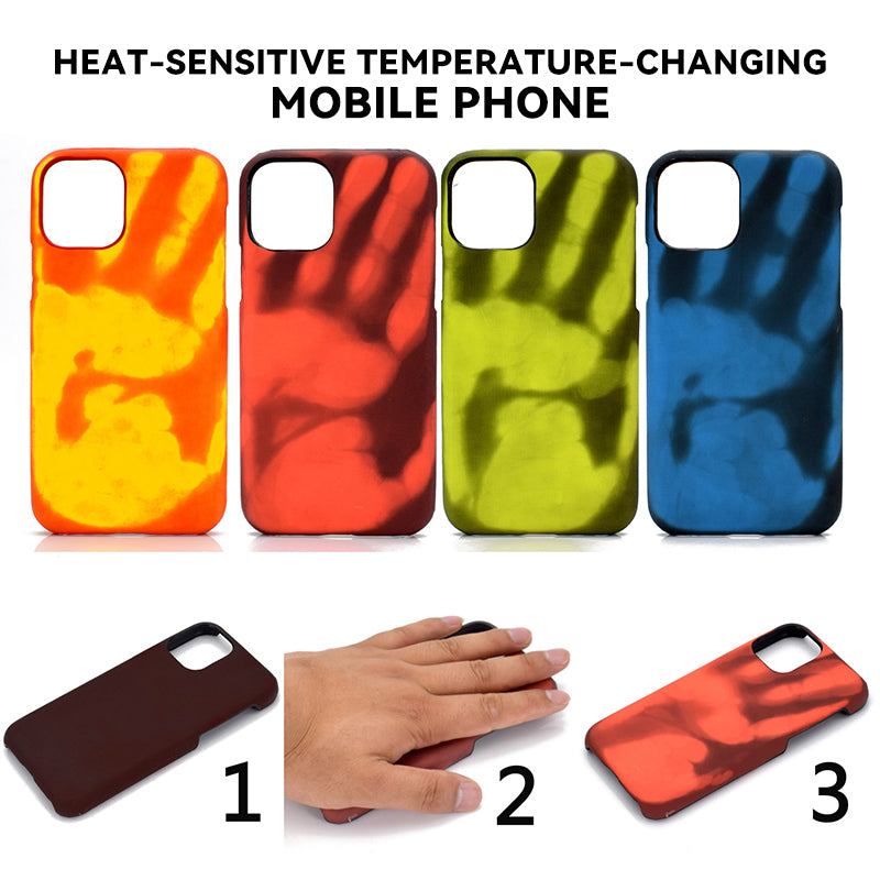 Heat-sensitive Temperature-changing Mobile Phone Case