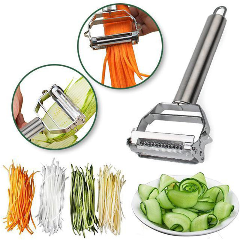 Multifunctional Stainless Steel Vegetable Peeler