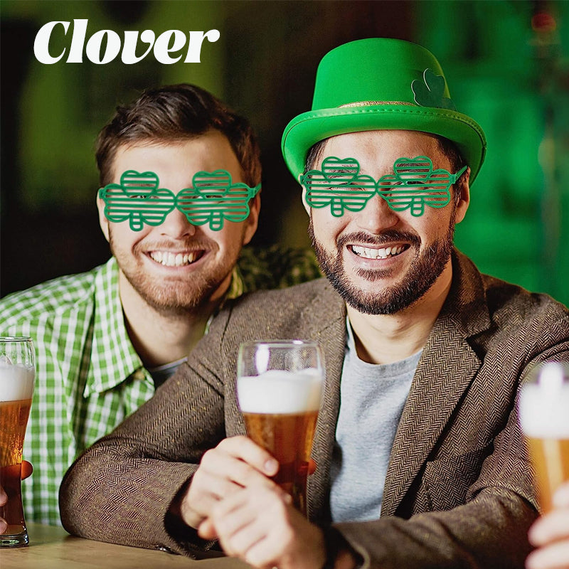 St. Patrick's Day LED Light Up Glasses