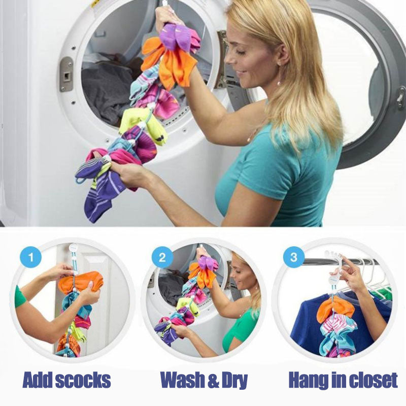 Adjustable Non-slip Socks Drying Rack