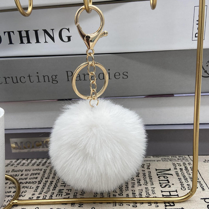 Hairball Keychain