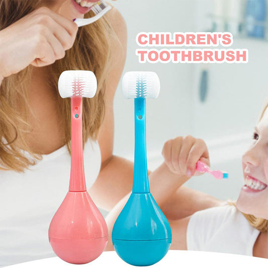 3D Tumbler Kids Silicone Toothbrush