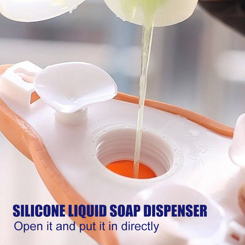 New Idea - Silicone Liquid Soap Dispenser👃