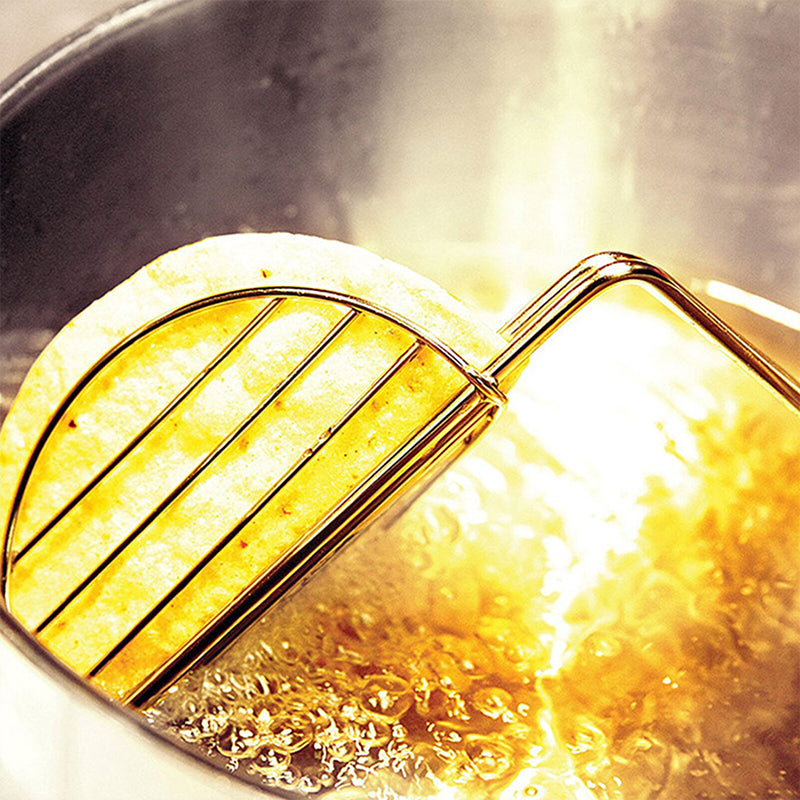 Roll Shaped Deep-fried Basket Corn Sandwich Taco Clip Holder