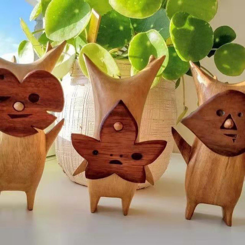 Lovely Wooden Resin Korok