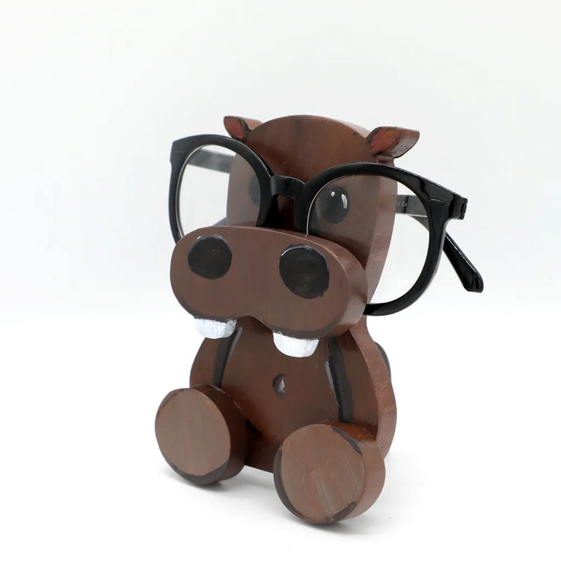 Hippo Animal Glasses Holder