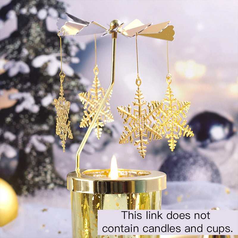 Snowflake Candle Carousel