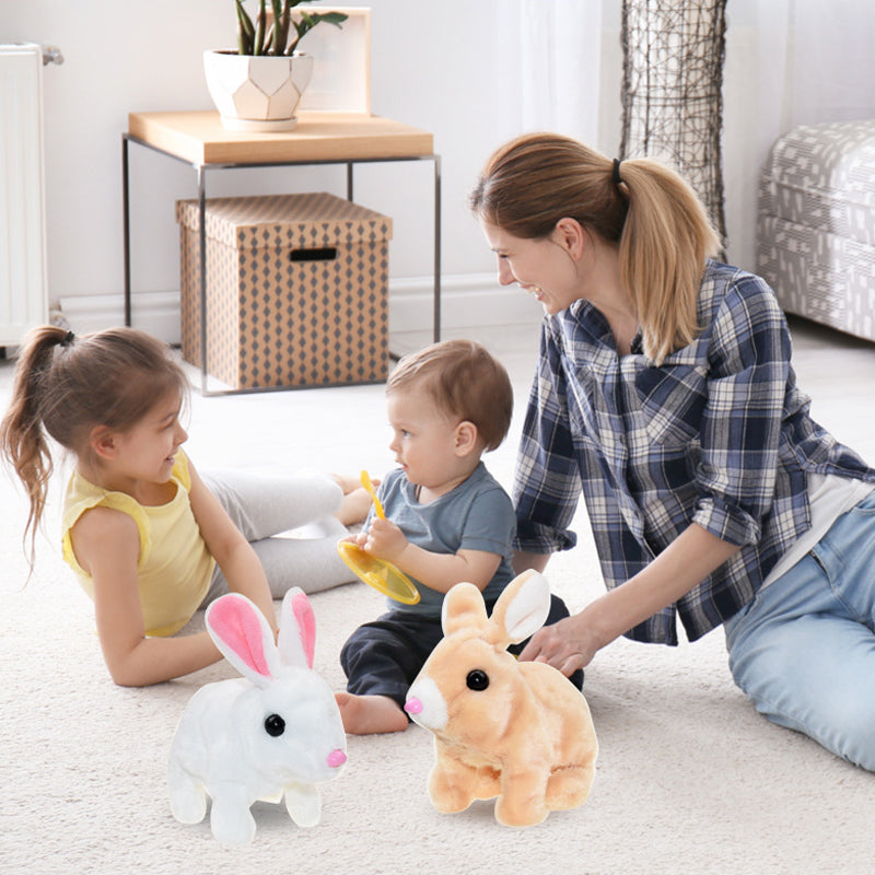 Easter Bunny🐰 Interactive Toy Can Walk And Talk Electric Rabbit Toy