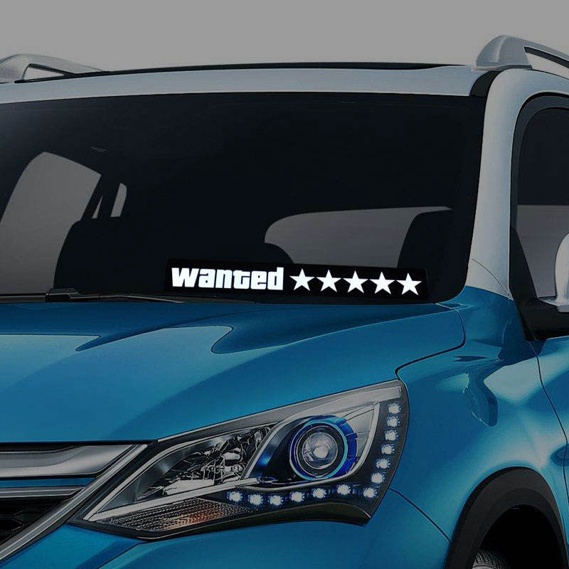 New El Luminous Car Sticker Car Luminous Decoration