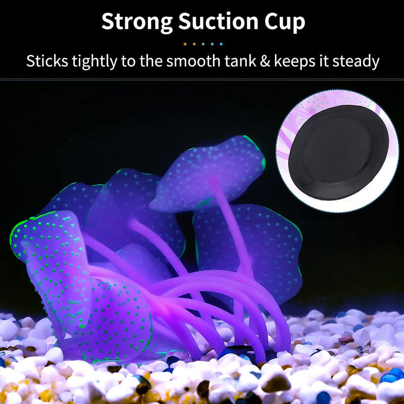 Silicone Coral Plant Decorative Fish Tank Aquarium