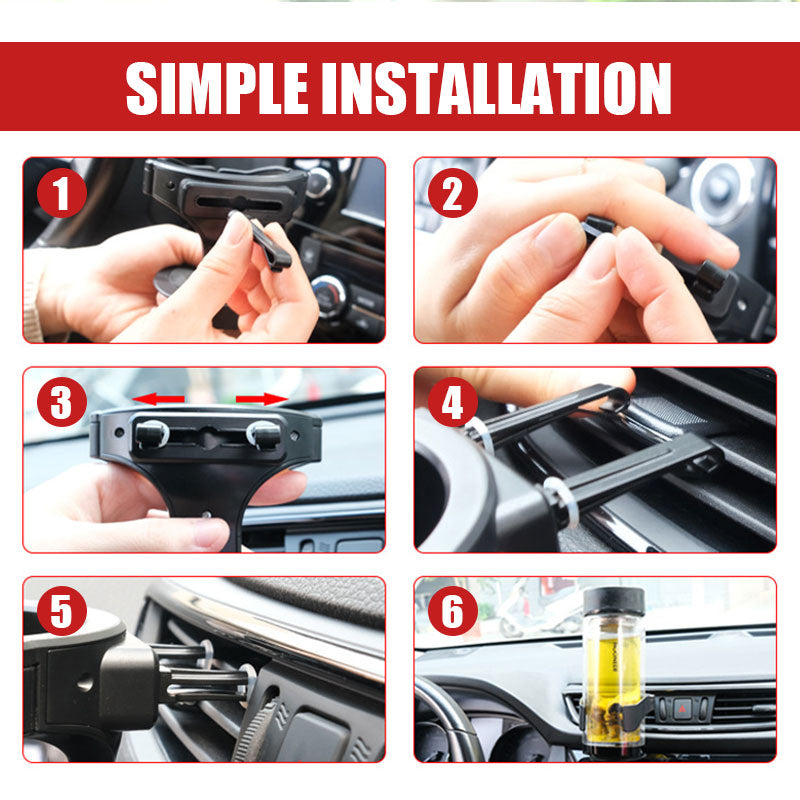 Car Air Outlet Cup Holder