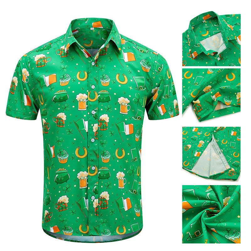 St. Patrick's Men's Short Sleeve Shirt