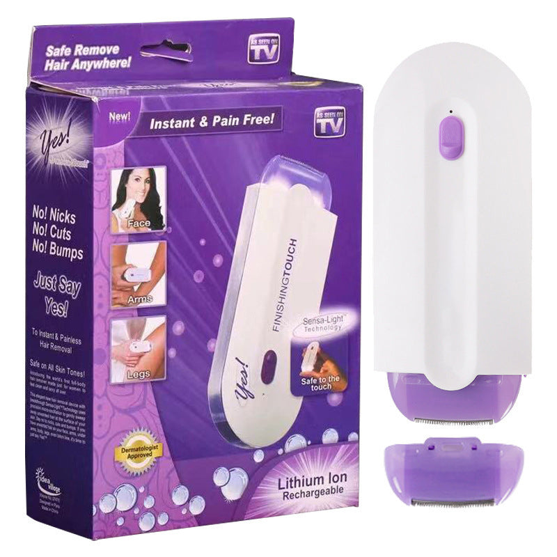 Blue Light Sensor Epilator