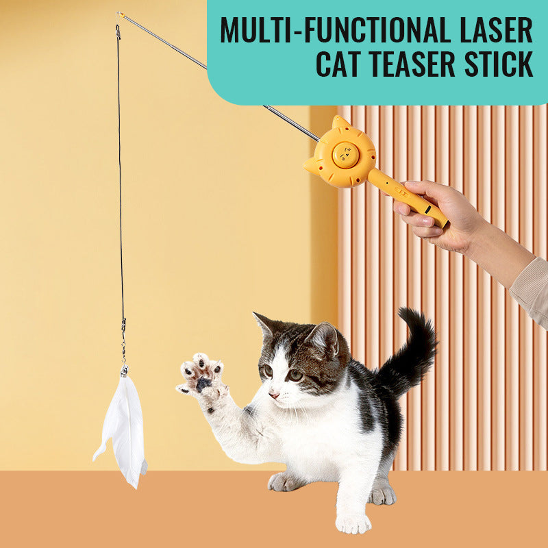 Multifunctional Laser Cat Teaser