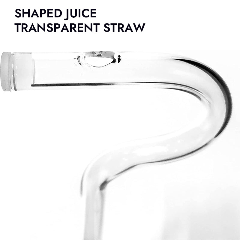 Shaped Juice Transparent Straw