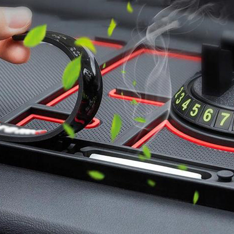 Car Mobile Phone Anti-slip Mat 360 Rotating Navigator Bracket