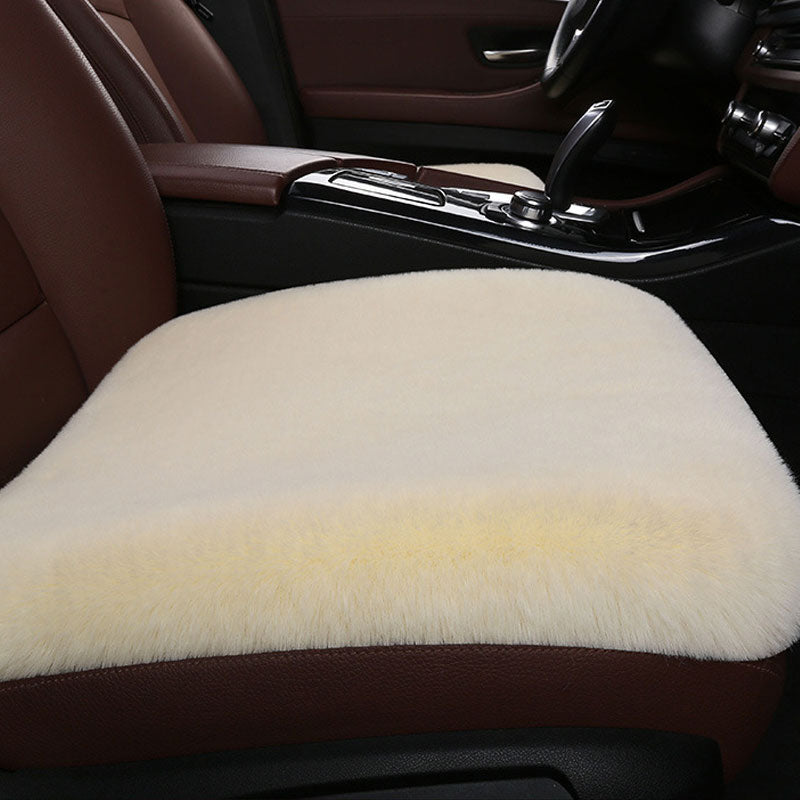 Winter Soft Warm Faux Rabbit Fur car seat Cushion