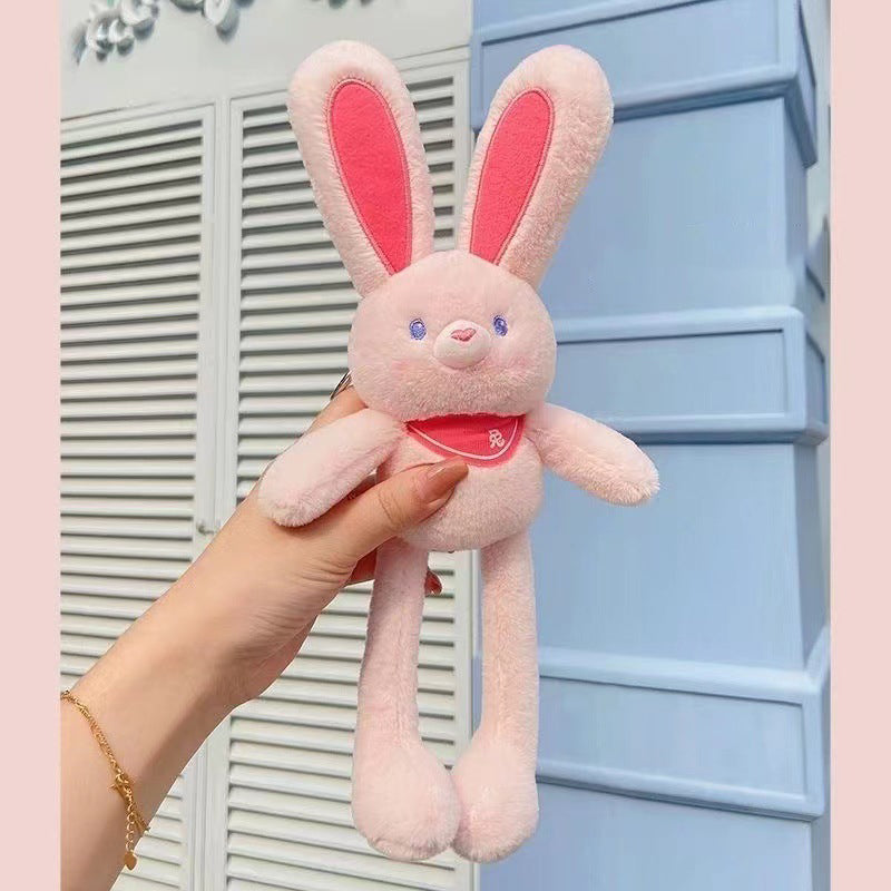 Fun Plush Rabbit with Pull Ears