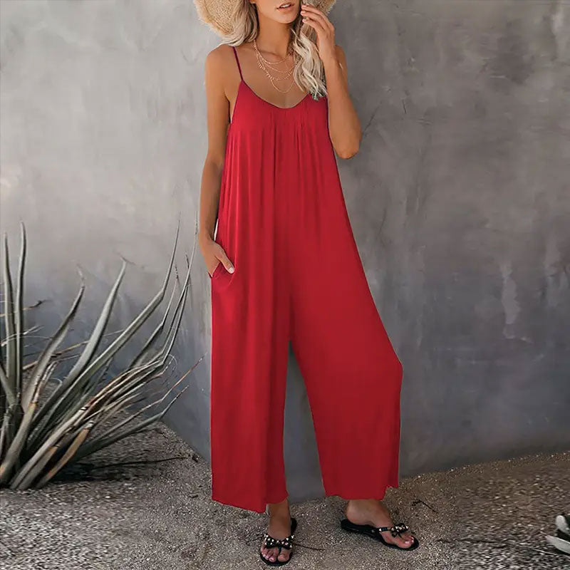 Ultimate Flowy Jumpsuit with Pockets