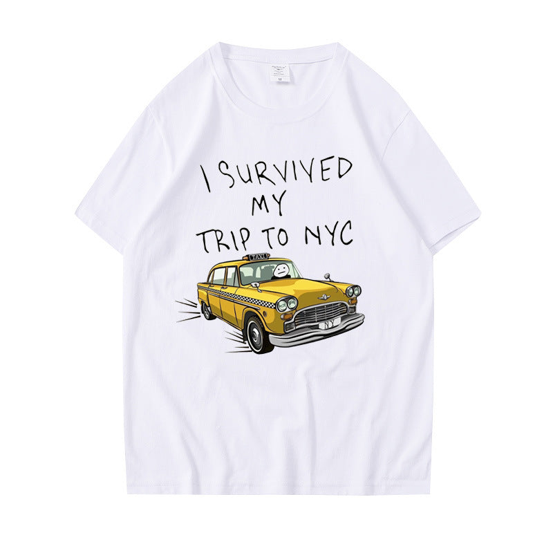 Mens T Shirt Youth T-shirts | I SURVIVED MY TRIP TO NYC