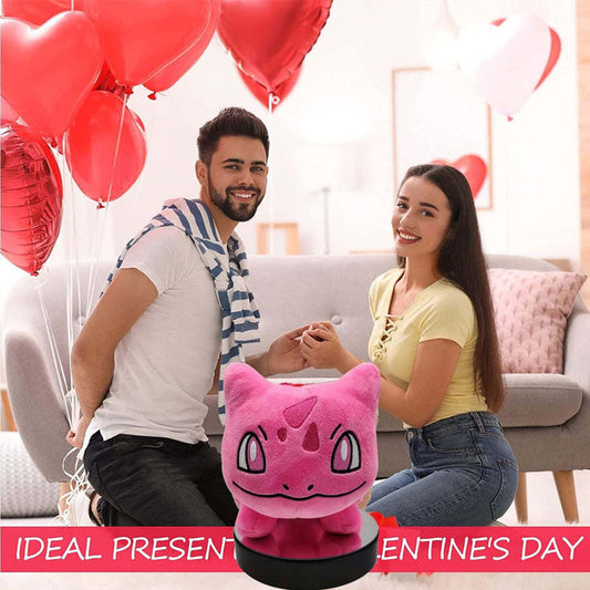 Rose Bulbasaur Valentine's Day Plush Toy