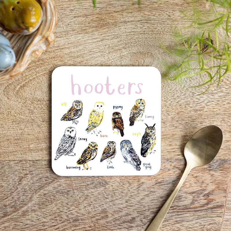 🐦Set of 6 Bird Pun Coasters