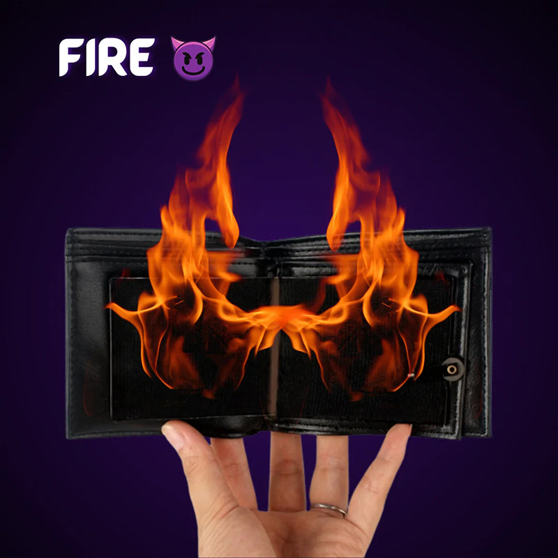 Stage Props - Flame Fire Wallet