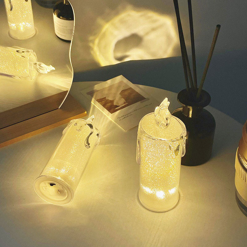 LED Crystal Candle Light