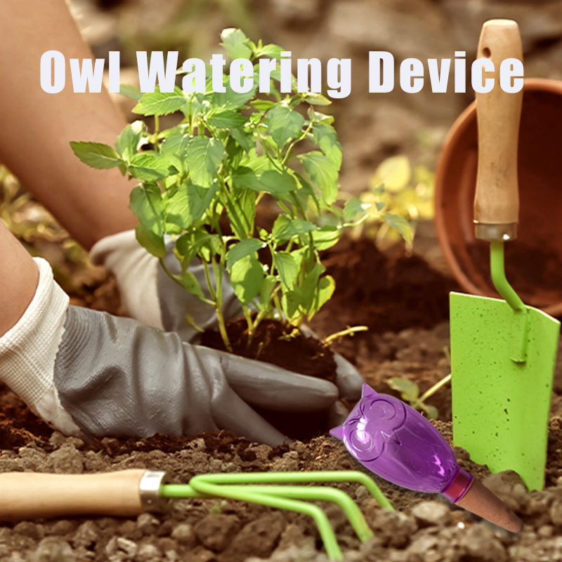 Garden Potted Plant Owl Watering Device