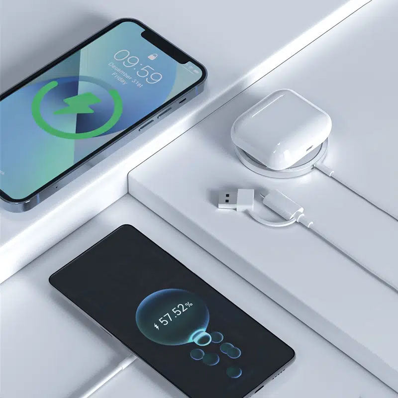 2 in 1 Magnetic Wireless Charger