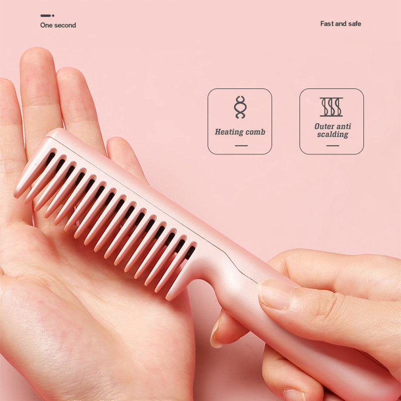 Portable USB Hair Straightening Comb