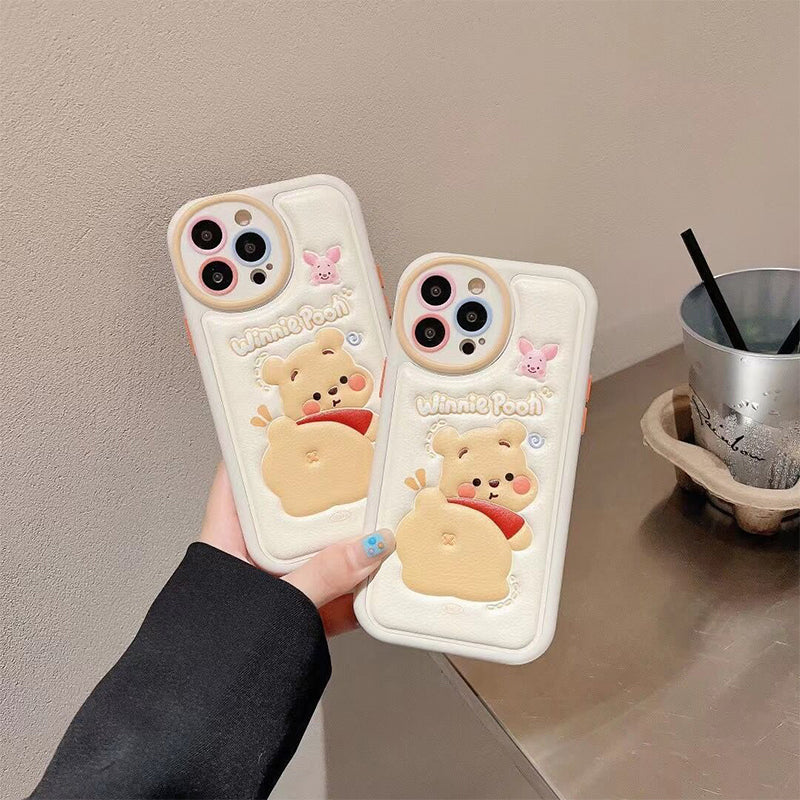 Cartoon Cute Butt Winnie The Pooh Phone Case