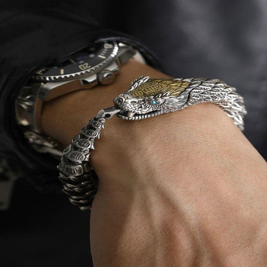 Vintage Men's and Women's Snake Head Bracelet