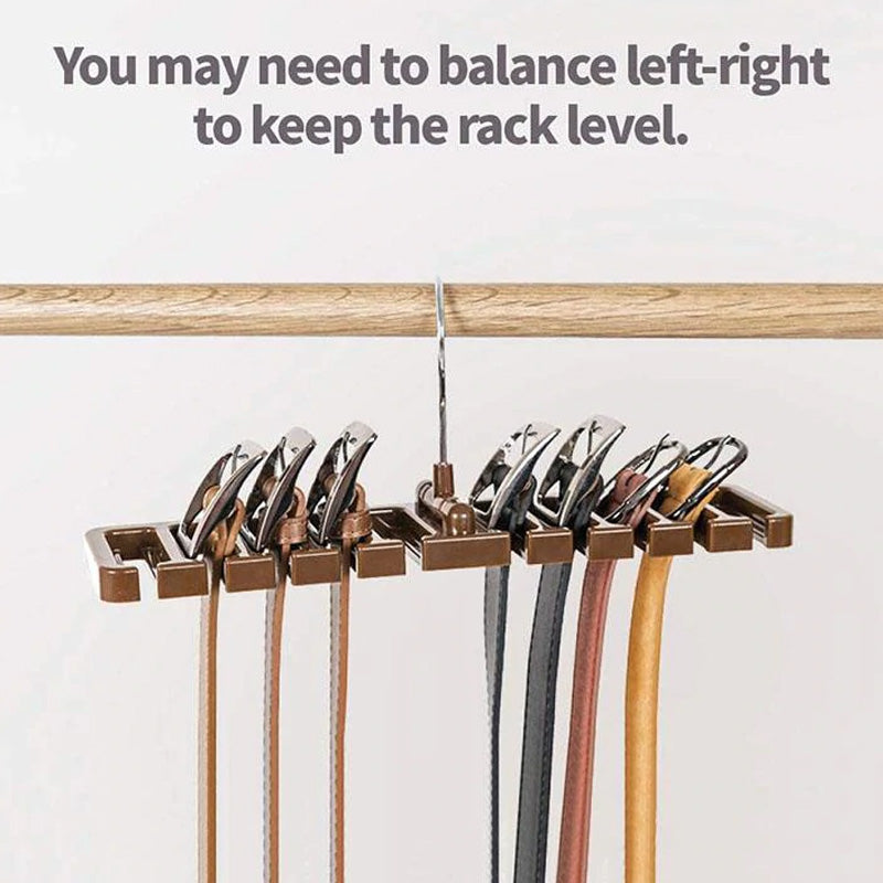 Multifunctional Belt Storage Rack