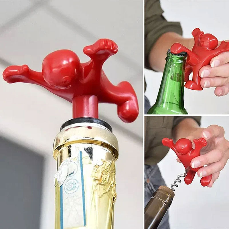 Little Red Man Bottle Opener