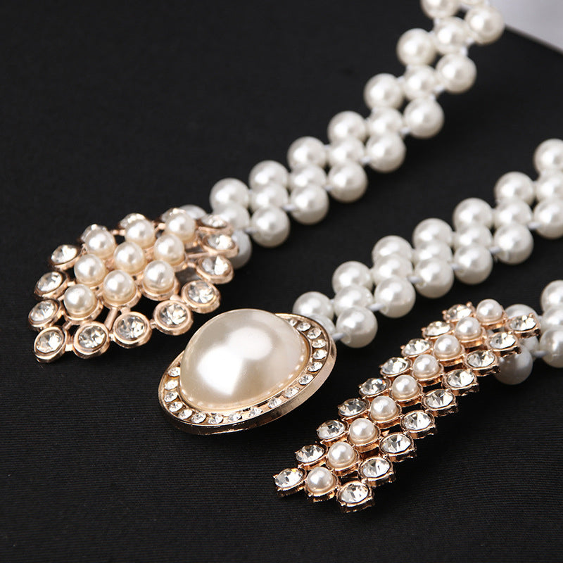 Women's Pearl Waist Chain