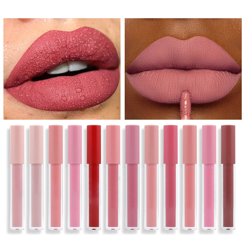 Non-stick Cup Nude Matte Thin Tube Lip Glaze