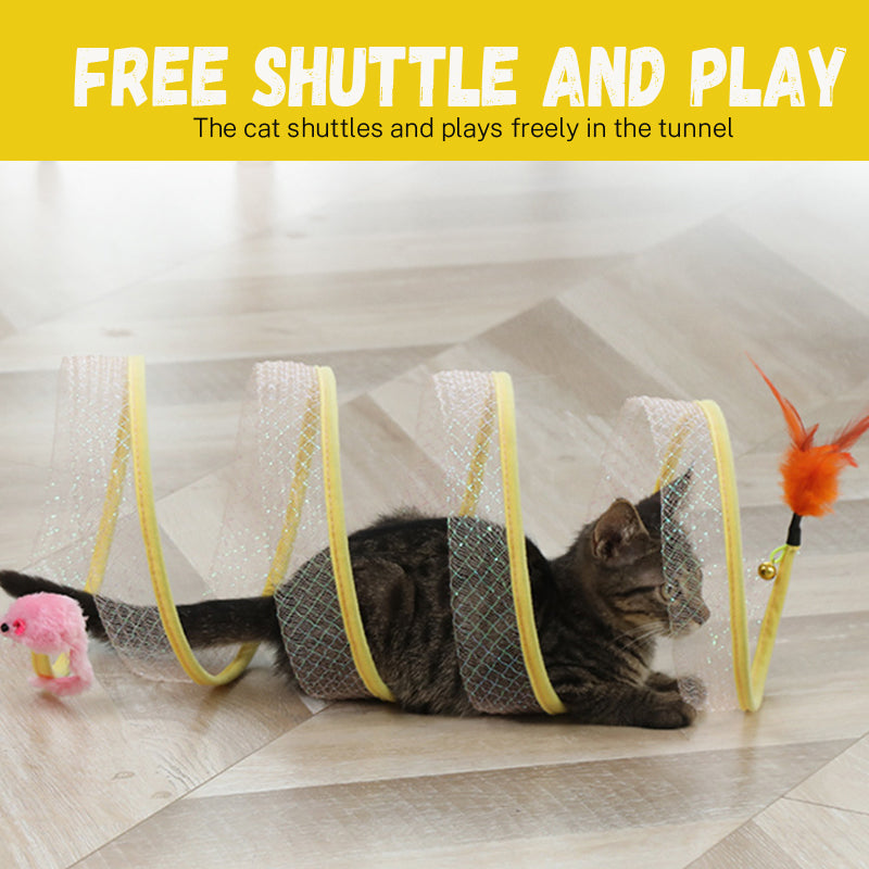 S-Type Cat Tunnel Toy