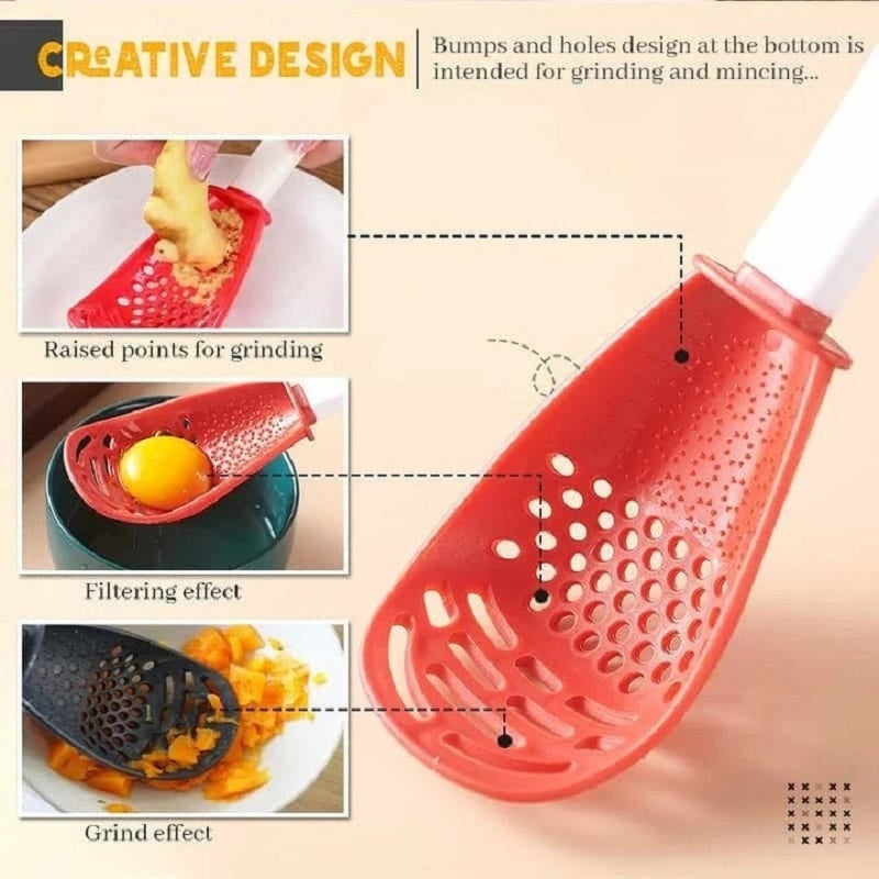 Multifunctional Kitchen Cooking Spoon - 50% Off Today