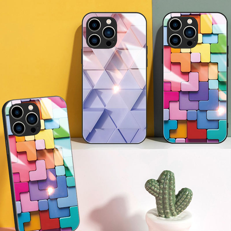 Colorful Building Blocks Phone Case