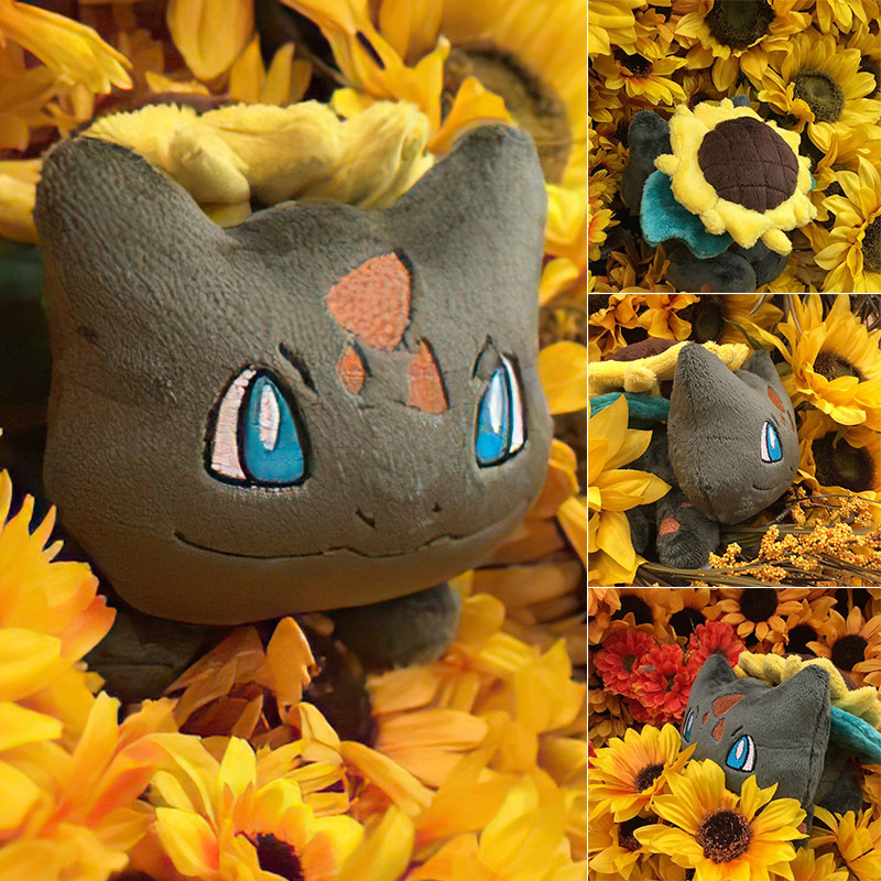 Sunflower Bulbasaur Valentine's Day Plush Toy