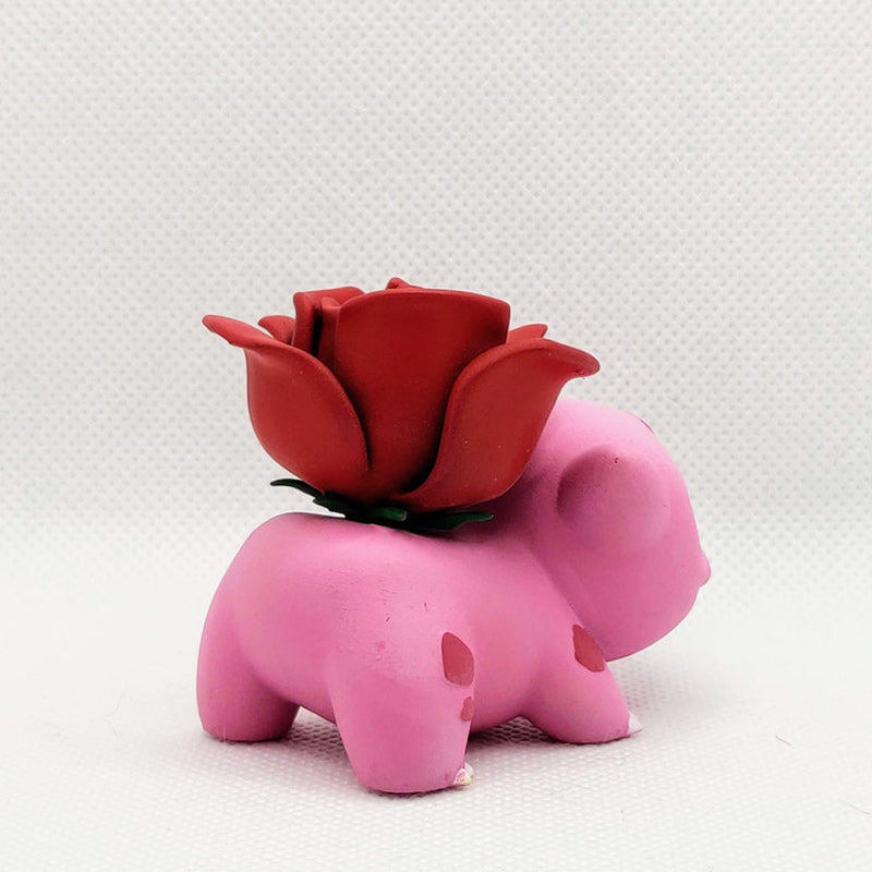 Rose Bulbasaur Valentine Figure