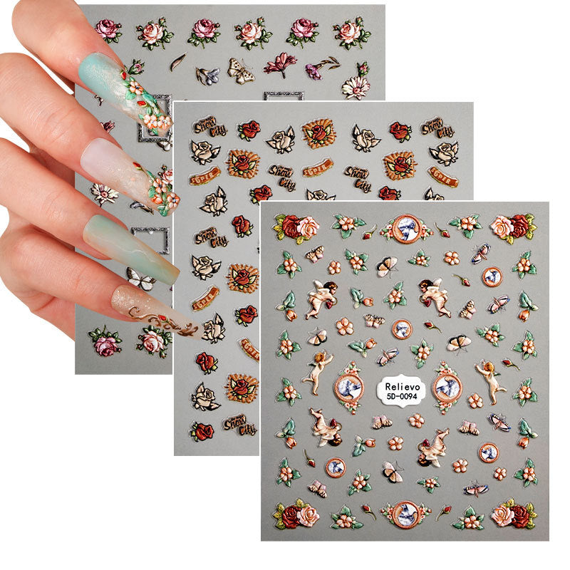 5D Nail Stickers