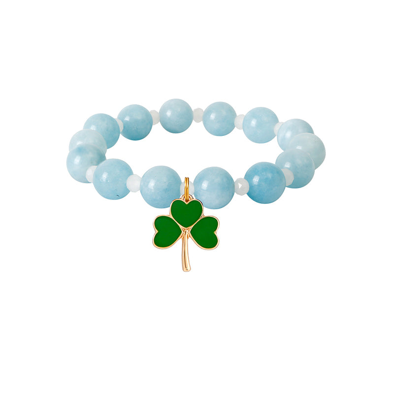 St. Patrick's Day Shamrock Bracelet