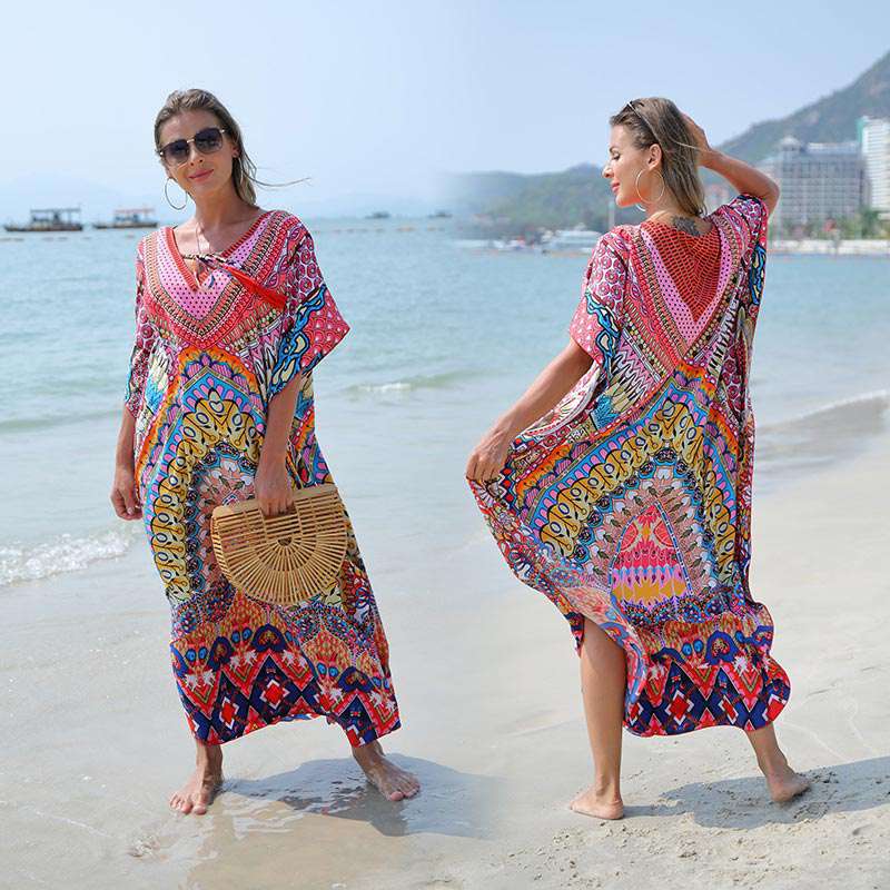 Ethnic Beach Blouse