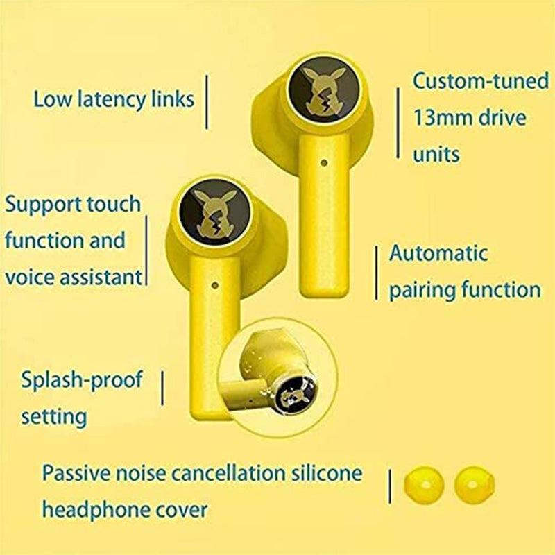 Pikachu Wireless Earbud Bluetooth Headset